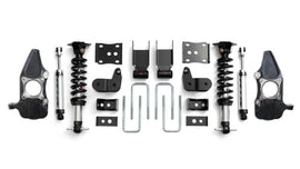 QA1 15-20 Ford F150 4WD Lowering Kit w/ Spindles Single Adjustable 3.5in-5.5in