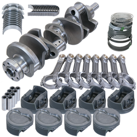 Eagle Ford 351W 4.000in Crank 6.250in I-Beam Rods -20cc Inv Dome 4.040in Pistons Rotating Assembly