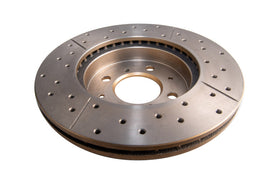 DBA 90-01 Integra/93-05 Civic Front Drill & Slot Street Series Rotor (4 Lug Only)
