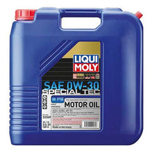 Load image into Gallery viewer, LIQUI MOLY 20L Special Tec B FE Motor Oil SAE 0W30