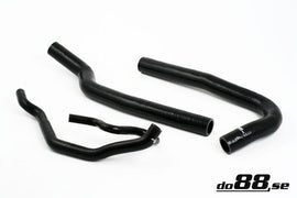 do88 Volvo 740/940 (w/T5 Engine) Coolant Hoses Black