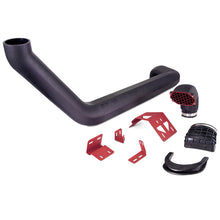 Load image into Gallery viewer, Borne Off-Road 2018+ Jeep Wrangler JL Snorkel - Micro-Wrinkle Red