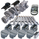 Eagle Chevy LT1 350 1Pc 3.480in Crank 5.700in H-Beam -5cc Flat Top 4.060in Pistons Rotating Assembly