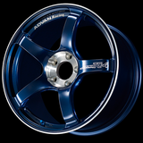 Advan TC-4 SE 17x7.5 / +35 Offset / 4x100 / 63mm Bore / Racing Indigo Blue and Diamond Cut