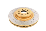 DBA 05-08 Subaru Legacy GT Front Drilled & Slotted 4000 Series Rotor
