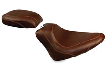 Load image into Gallery viewer, Mustang 11-13 Harley Blackline, 12-17 Slim/Slim S Tripper Solo Seat - Distressed Brown
