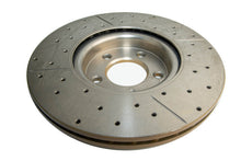 Load image into Gallery viewer, DBA 06+ MazdaSpeed3 Front Drilled &amp; Slotted Street Series Rotor