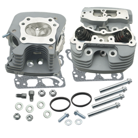 S&S Cycle 08-16 Touring Super Stock 89cc Cylinder Head Kit - Silver