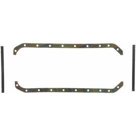 Fel-Pro OS 6488 C Engine Oil Pan Gasket Set 20 Bolt Hole Multi Piece Gasket