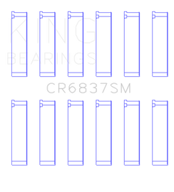 King Engine Bearings Honda J30/J36 (Size +0.75mm) Connecting Rod Bearing Set