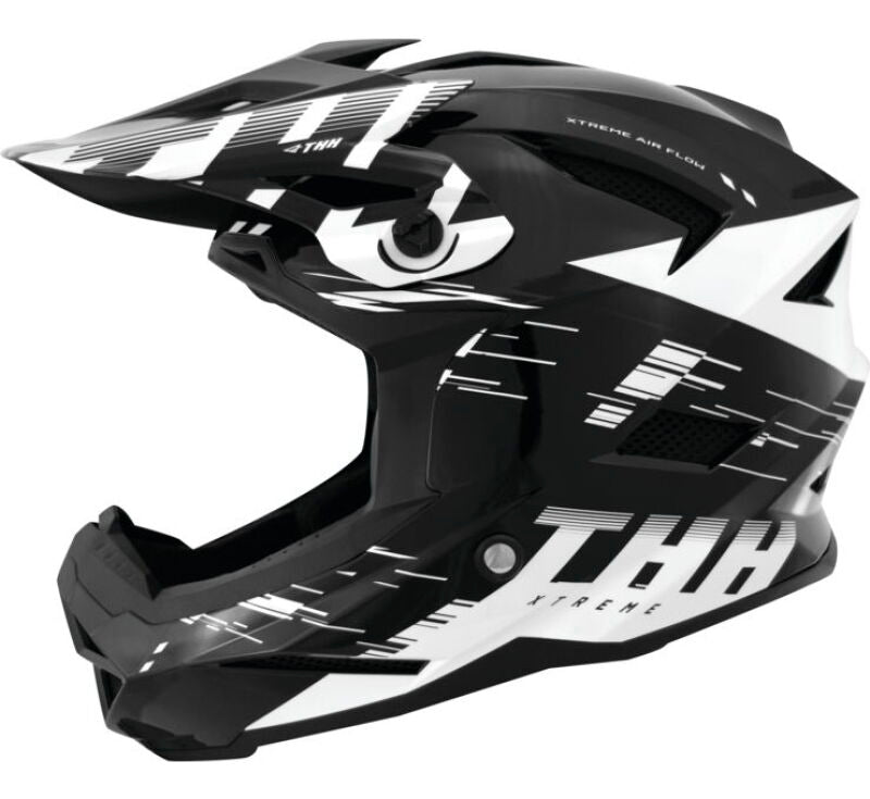THH Helmets T-42 BMX Xtreme  Black/White - Small