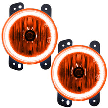 Load image into Gallery viewer, Oracle Lighting 07-09 Jeep Wrangler JK Pre-Assembled LED Halo Fog Lights -Amber SEE WARRANTY