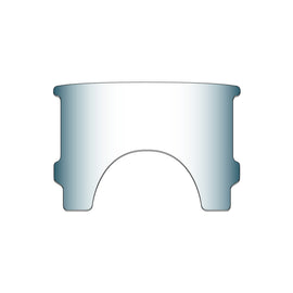 National Cycle Harley Davidson FLST/FX Replacement Window-Clear
