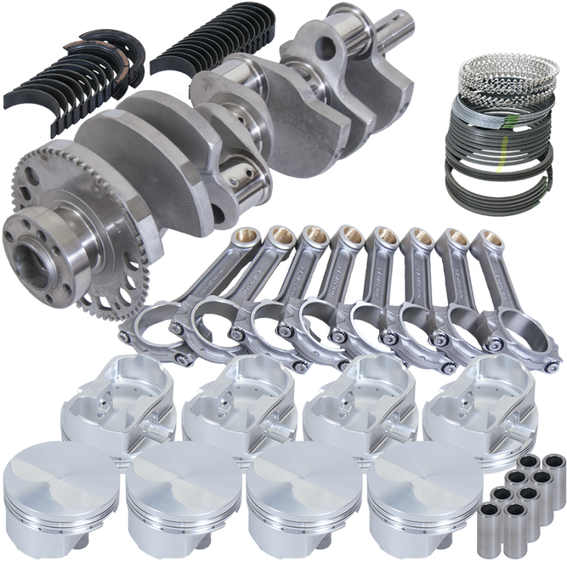 Eagle Chevy LS2 4.000in Crank 58 Tth Reluctor 6.125in I-Beam Rods 4.005in Pistons Rotating Assembly