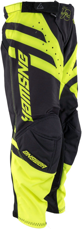 Answer 25 Arkon Nitrus Pants Black/Hyper Acid Youth Size - 28