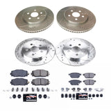 Power Stop 20-22 Toyota Prius Prime Front and Rear Z23 Evolution Brake Kit