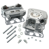 S&S Cycle 99-05 BT Super Stock 89cc Cylinder Head Kit - Silver