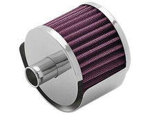 Load image into Gallery viewer, K&amp;N Breather 1in Flg W/1in-1/4in Grmt 3in od X 2-3/8in h