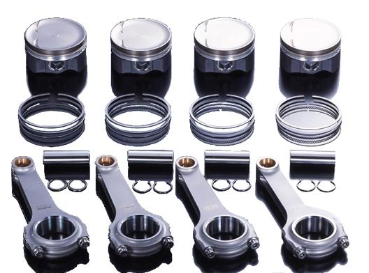 HKS Forged Piston Kit RB26 2-Step 86mm - GTR Auto