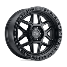 Load image into Gallery viewer, BR KELSO 17X9 6X139 -12 112 M-BLK BLK HW