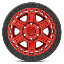 Load image into Gallery viewer, BR RENO 17X9 5X127 -18 71 CNDY RED BLK