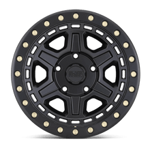 Load image into Gallery viewer, BR RENO 17X9 5X127 -18 71 M-BLK BRASS HW