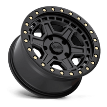Load image into Gallery viewer, BR RENO 17X9 5X139 +0 78 M-BLK BRASS HW