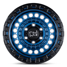 Load image into Gallery viewer, SENTINEL 17X8.5 8X180 124 BLUE-BLK +0