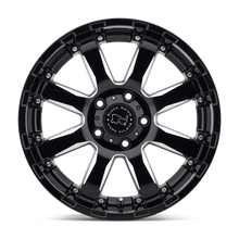 Load image into Gallery viewer, BR SIERRA 17X9 5X127 -12 78 G-BLK MLD