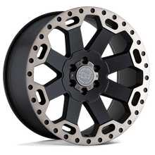Load image into Gallery viewer, BR WARLORD 17X8 6X130 +52 84 M-BLK DDT