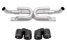Load image into Gallery viewer, SOUL 17-19 Porsche 991.2 Carrera (non-PSE) Perf. Exhaust w/ Drone Tubes - Base - CF Tips