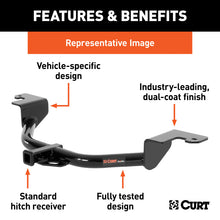 Load image into Gallery viewer, Curt 90-96 Infiniti Q45 Sedan Class 1 Trailer Hitch w/1-1/4in Ball Mount BOXED