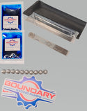 Boundary Oil Pump Gear Assembly Kit w/Ten 20mm Torx Screws/Straight Edge/Feeler Gauge/Lube/Decal