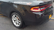 Load image into Gallery viewer, Rally Armor 13-16 Dodge Dart Black UR Mud Flap w/ Blue Logo