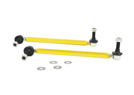 Whiteline 18-19 Kia Stinger Front Sway Bar Link Assembly Heavy Duty Adjustable Steel Ball - GTR Auto