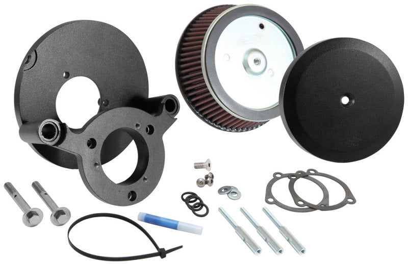 K&N 99+ Harley-Davidson Street Metal Intake System - Hammer Black