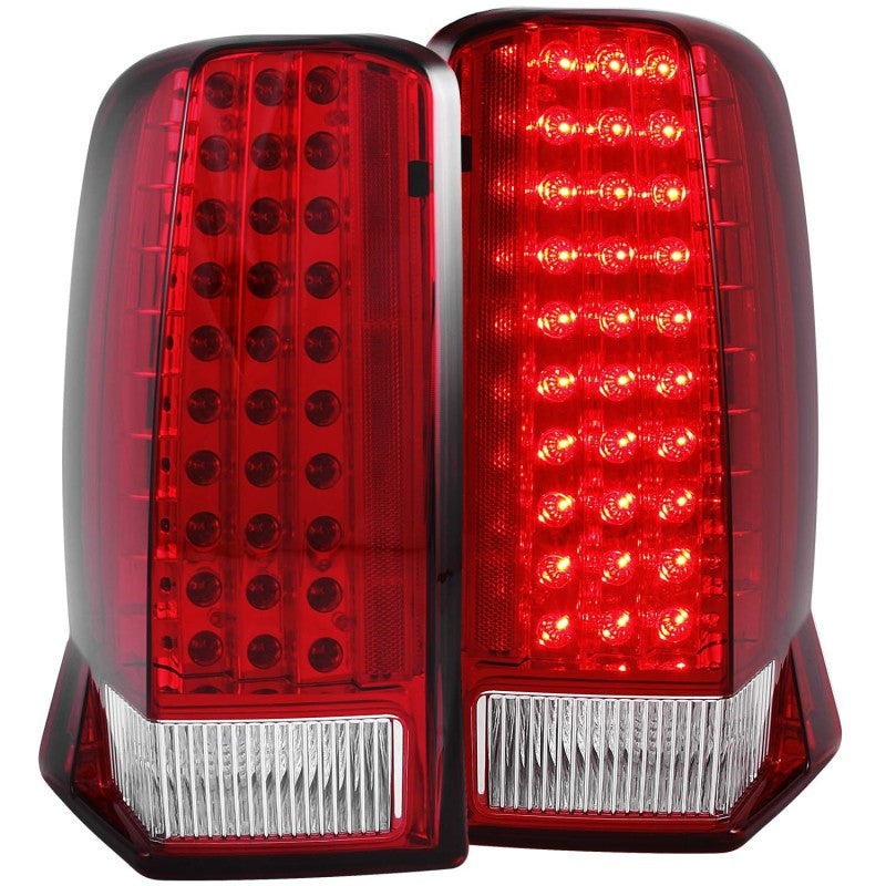 ANZO 2002-2006 Cadillac Escalade LED Taillights Red/Clear