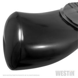 Westin 2019 Chevrolet Silverado Crew Cab w/ 6.5ft Bed PRO TRAXX 5 W2W Oval Nerf Step Bars - Black - GTR Auto