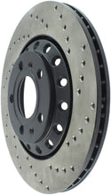 Load image into Gallery viewer, StopTech 05-10 A8/A8 Quattro 4.2L V8 / 04-06 VW Rabbit Drilled Left Rear Rotor