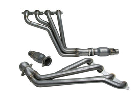 BBK 10-15 Camaro LS3 L99 Long Tube Exhaust Headers With Converters - 1-3/4 304 Stainless
