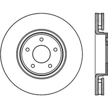 Load image into Gallery viewer, StopTech Power Slot 11/05-08 Infiniti / 09-12 FX35 / 13 FX37 Cryo Slotted Front Right Rotor
