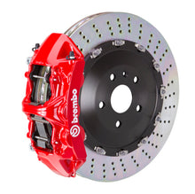 Load image into Gallery viewer, Brembo 06-11 ML63 (W164) Front GT BBK 6 Piston Cast 405x34 2pc Rotor Drilled-Red