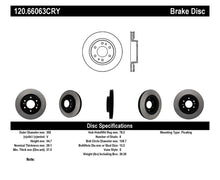 Load image into Gallery viewer, Stoptech 06-09 Chevrolet Trailblazer / GMC Envoy Front Premium Cryostop Brake Rotor