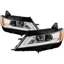 Load image into Gallery viewer, xTune 14-18 Chevy Impala (Excl Limited) DRL Halogen Projector Headlights - Chrm (PRO-JH-CIM15-LB-C)
