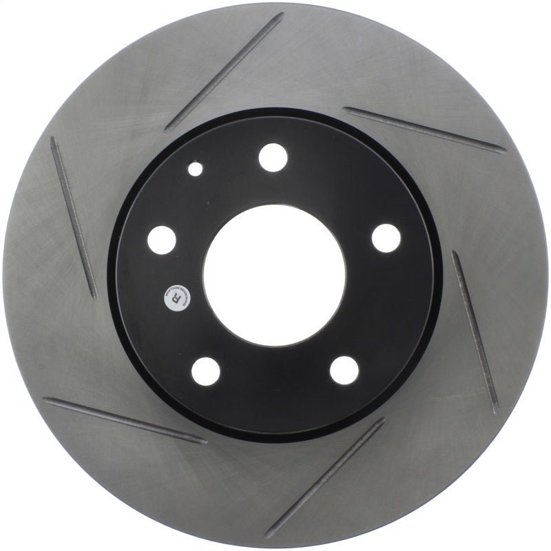 StopTech 14-18 Mazda 3 Front Right Sport Slotted Rotor