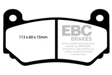 Load image into Gallery viewer, EBC AP Racing CP7600 Caliper Redstuff Brake Pads