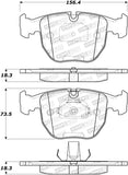 StopTech Sport Brake Pads w/Shims and Hardware - Front