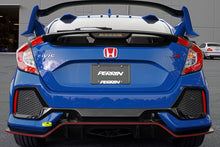 Load image into Gallery viewer, PERRIN 17-21 Honda Civic Si/Type R/Touring/Hatchback Tow Hook Kit Rear - Neon Yellow