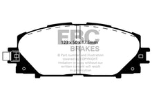 Load image into Gallery viewer, EBC 06+ Toyota Yaris 1.5 Greenstuff Front Brake Pads