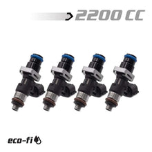 Load image into Gallery viewer, BLOX Racing 2200CC Street Injectors 38mm With 1/2in Adapter 11mm Bore (Fits Honda K)